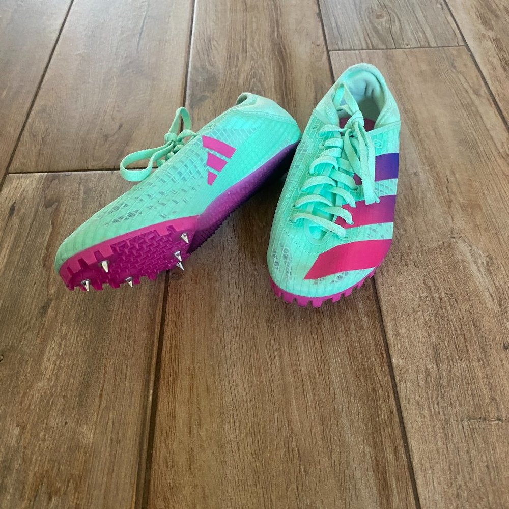 Girls' Adidas Sprintstar Track Shoes size 4